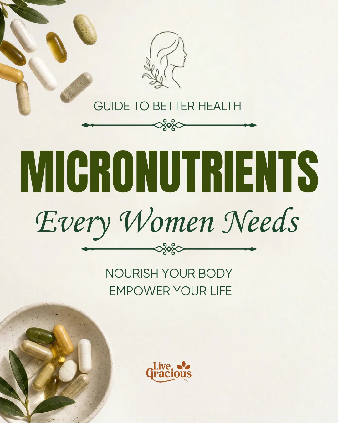 Micronutrients every woman needs — a guide to better health